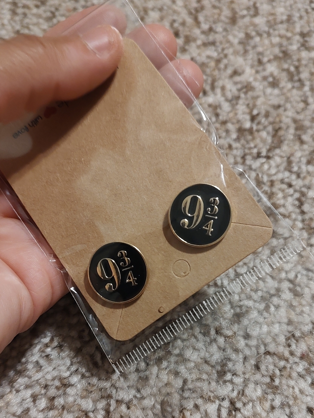 HARRY POTTER Deathly Hallows Stud Earrings